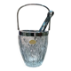 Sheffield crystal ice bucket, 1960s