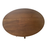 19th-century folding family table - rosewood