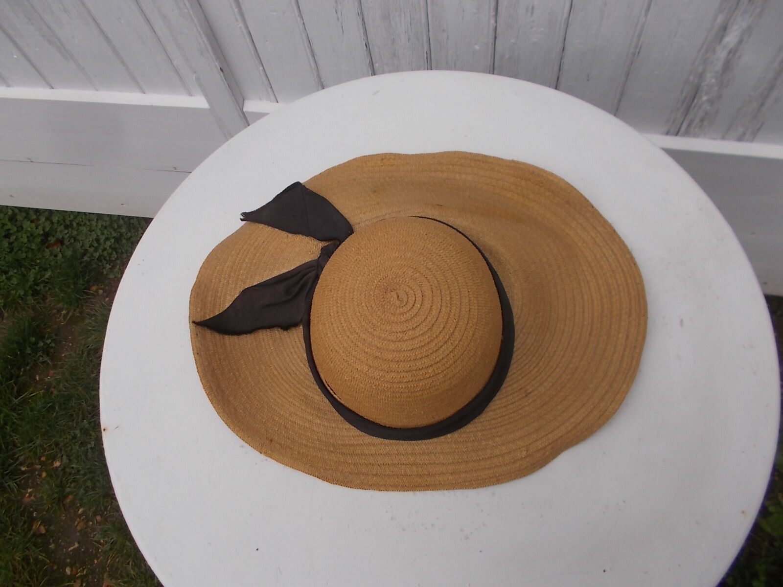 Chapeau paille ancien