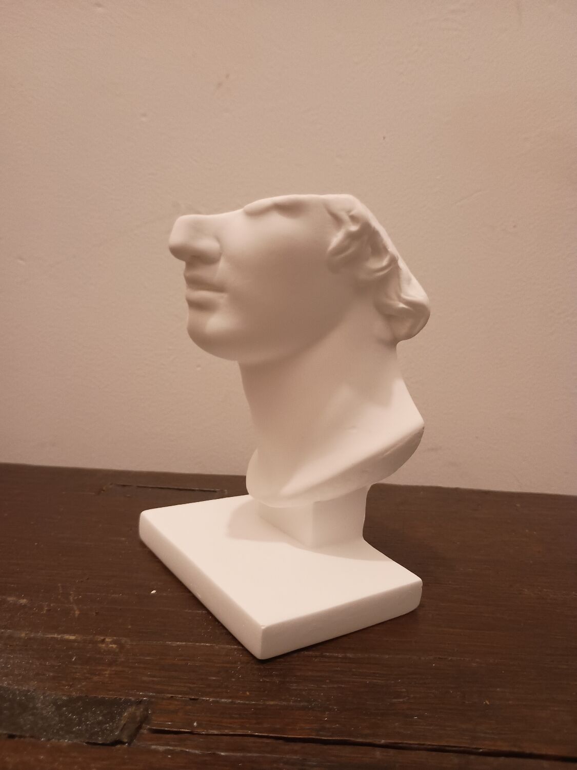Plaster head