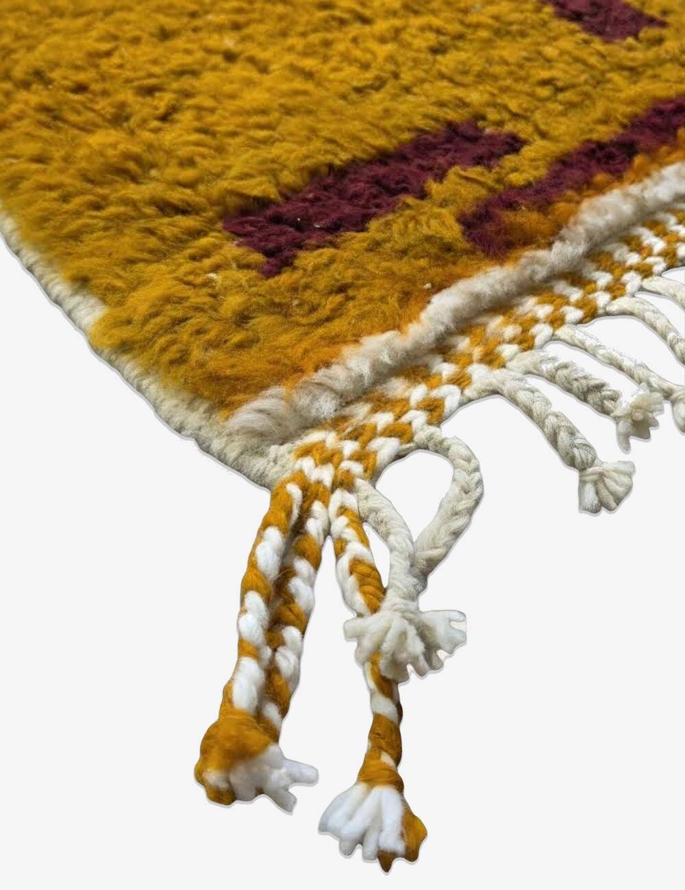 Abstract Berber Rug - 246 x 185 cm