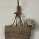 Curved wooden double wall hook
