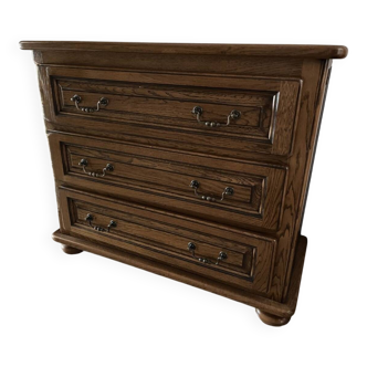 Commode en bois massif