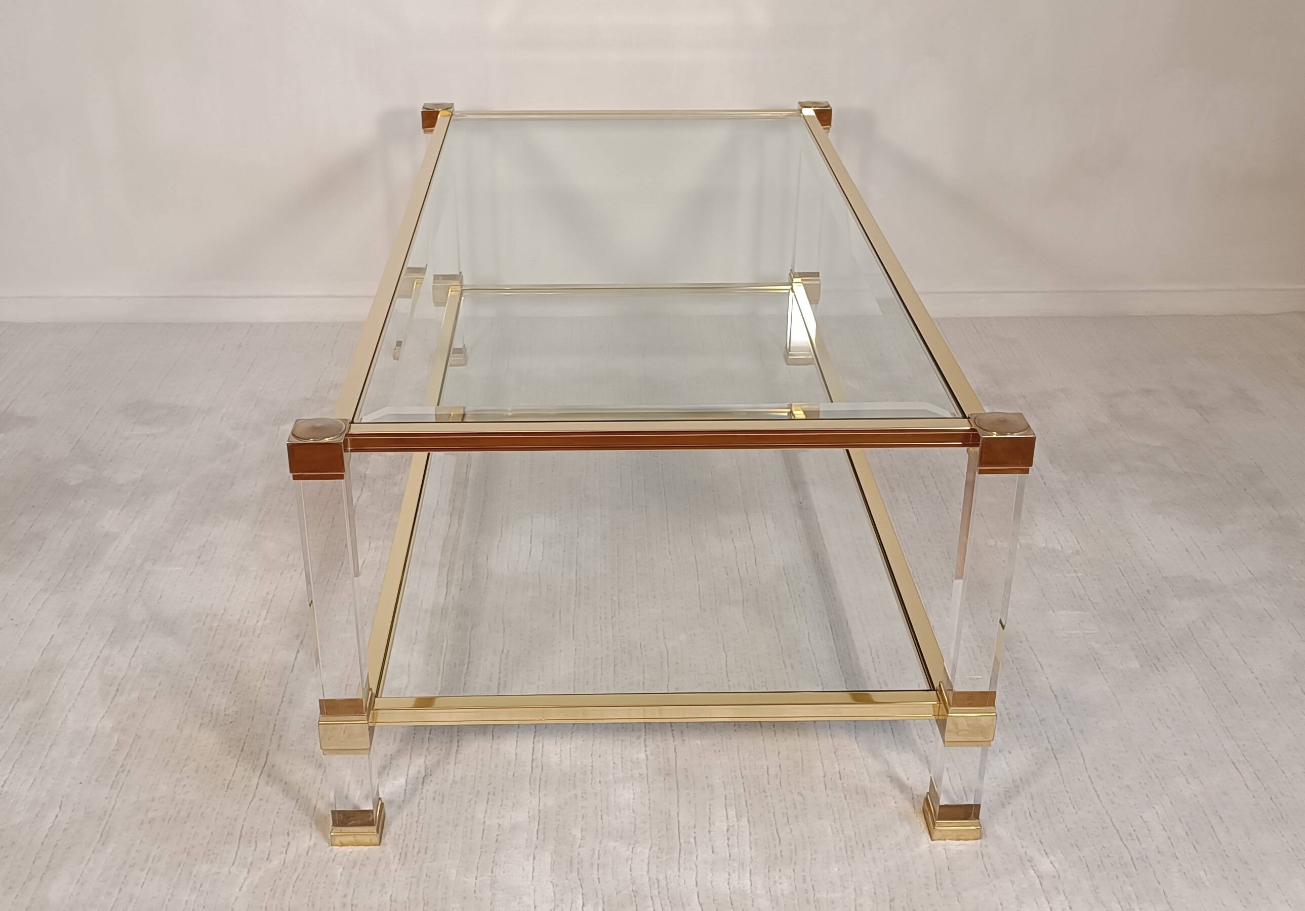 Très belle table basse Pierre Vandel Paris collection ANTHIOS