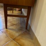 Buffet enfilade bright bar 60s 1960s Veneer Tech
