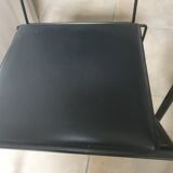 Set of 3 postmodern dining room chairs from 1980