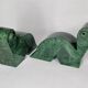 Pair of alabaster bookends, Italian design, vintage 16 cm