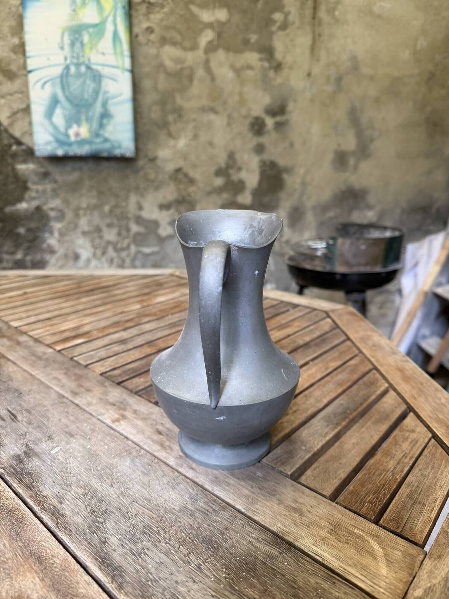Pewter jug — The Pewters of Île de France / A. Malta