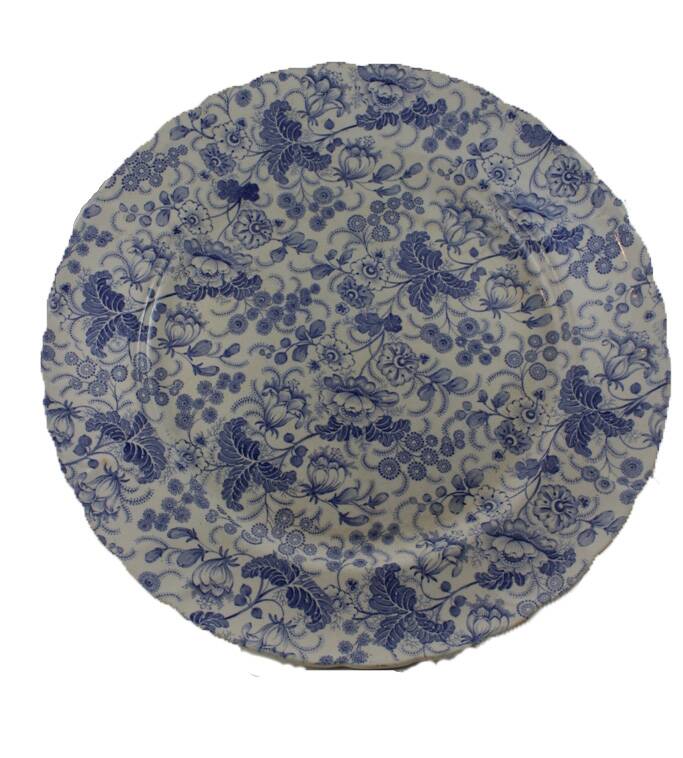 Large “thousand flowers” plate david johnston circa 1840