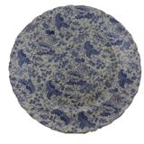 Large “thousand flowers” plate david johnston circa 1840