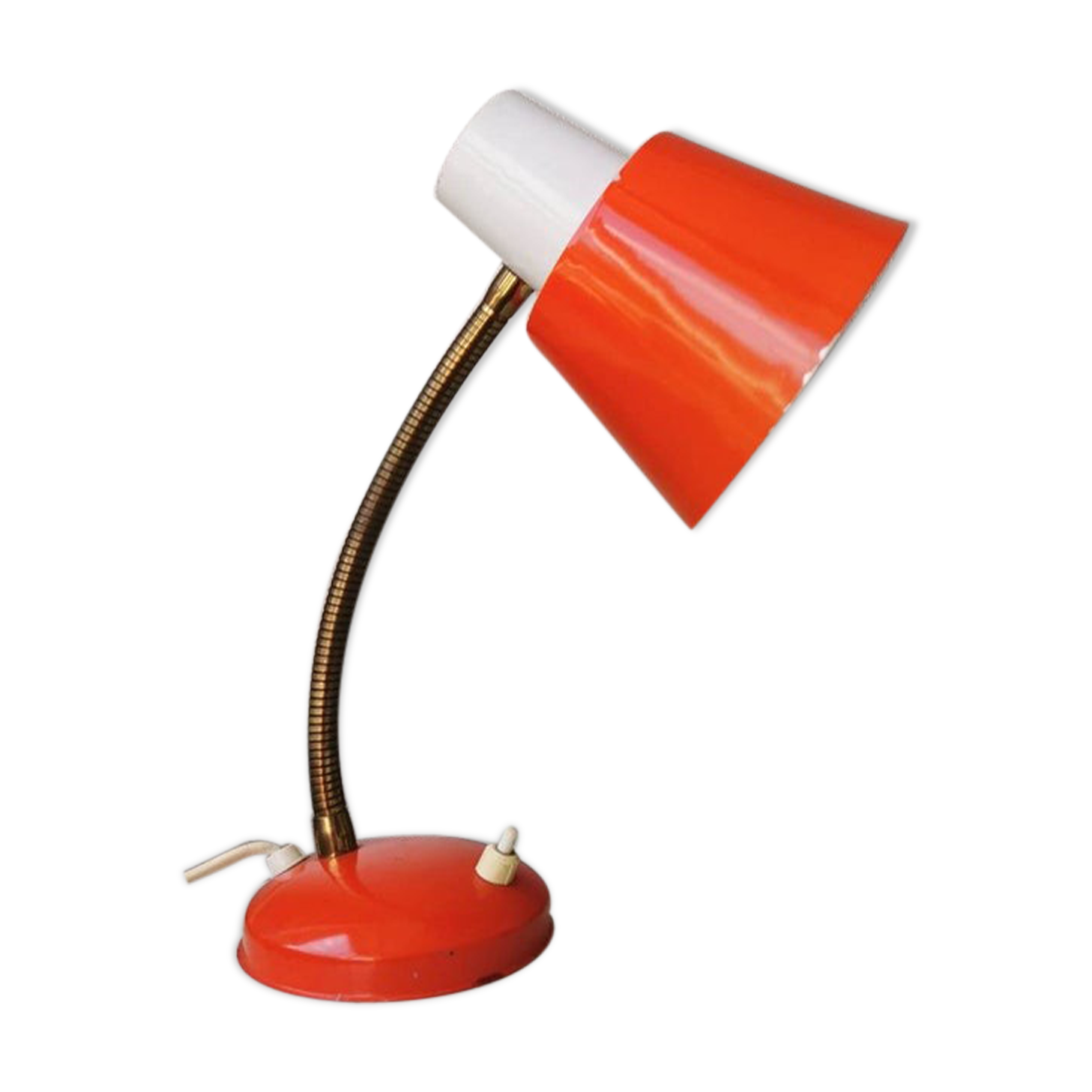Hala Zeist 60s metal swan collar lamp