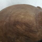 Solid wooden elephant table