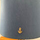 Ancienne lampe de bateau en bronze