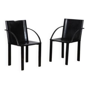 Paire de fauteuils par