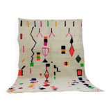 Tapis berbère marocain artisanal fait main 272 x 198 cm