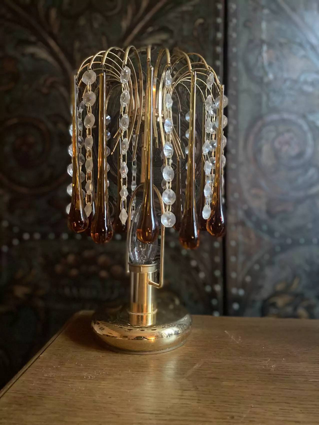 Petite lampe de fabrication italienne en verre de Murano – Paolo Venini