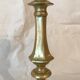 Brass candlestick nineteenth 28 cm