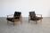 Ensemble de 2 fauteuils vintage | fauteuils | années 1960 | danois