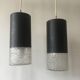 Pair of wall lamps in glass and metal 1960