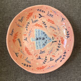 Handmade porcelain plate