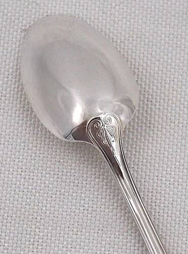 Christofle Malmaison, 6 mocha spoons, coffee, 10 cm, condition close to new.