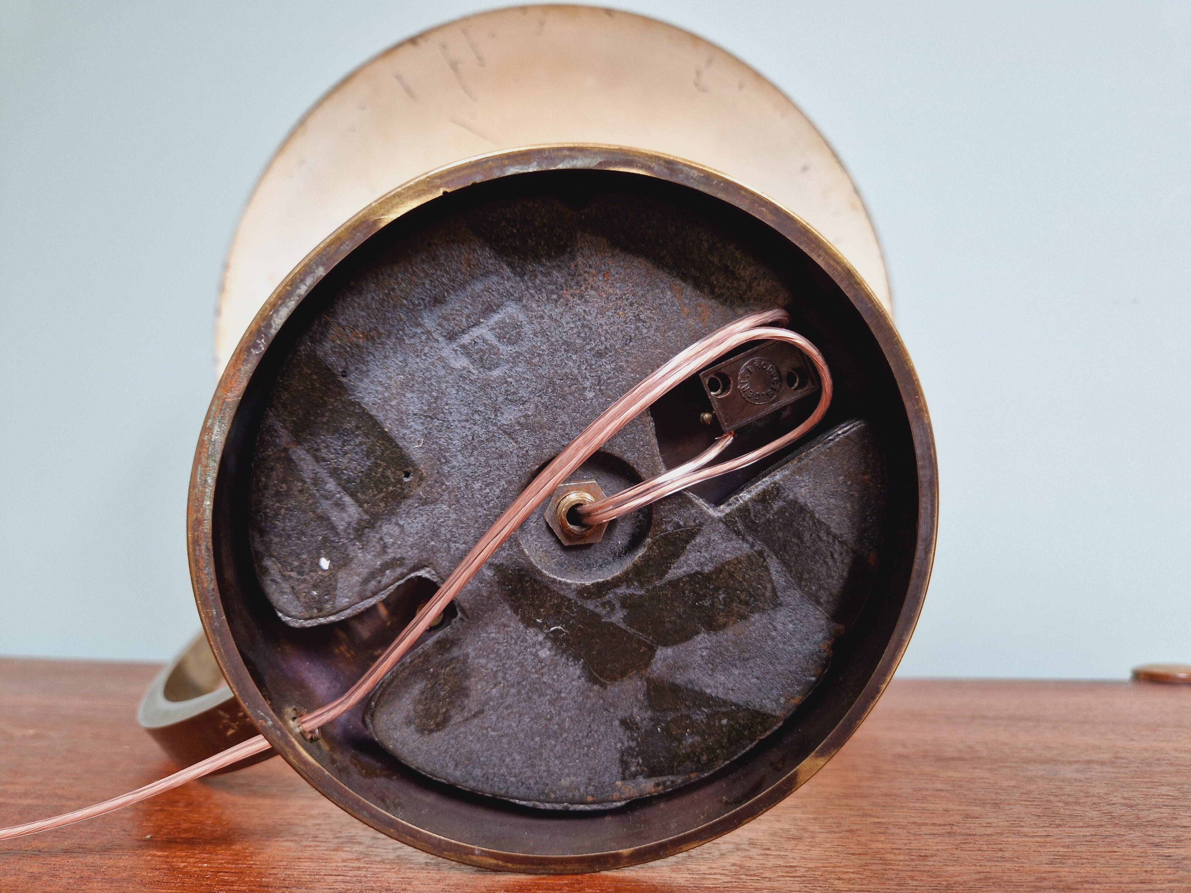 Bauhaus brass desk lamp, Egon Hillebrand