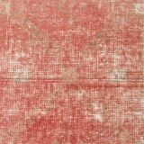 2x12 Stair Red & Pink Vintage Runner Rug, 73x382Cm
