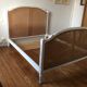 Louis XVI style antique bed double canage 2 people