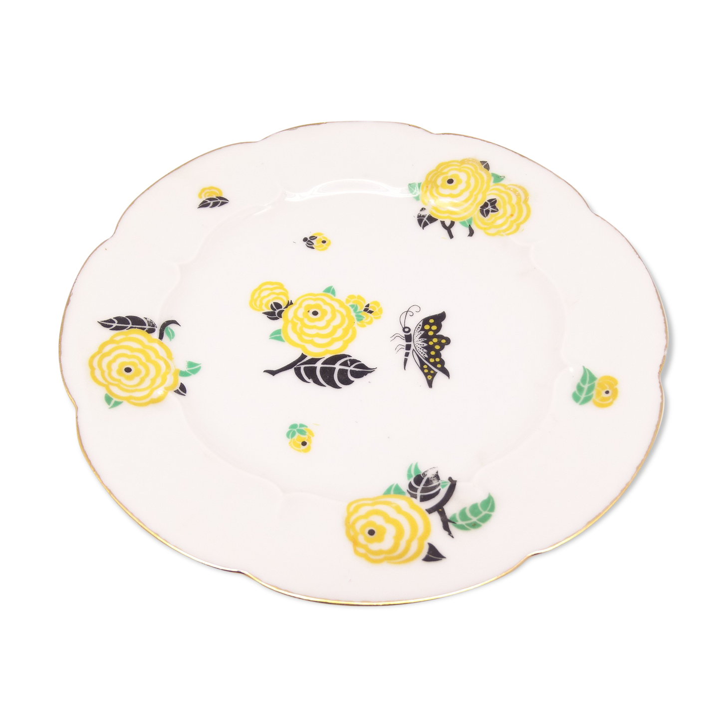 Limoges porcelain dessert plates