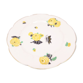 Assiettes à dessert en porcelaine de Limoges