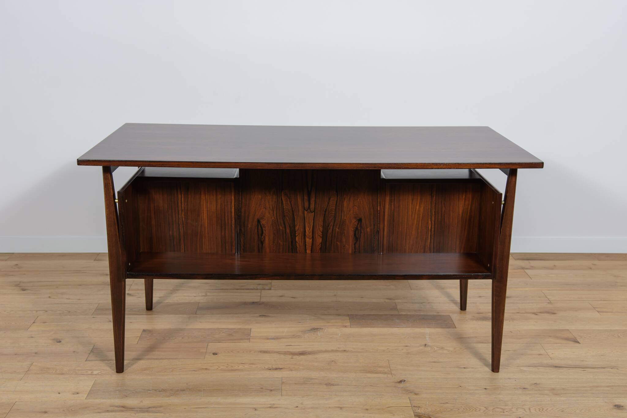 Mid Century Rosewood Desk by Gunnar Nielsen Tibergaard for Tibergaard, 1960s