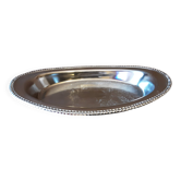 Grand plat ovale  métal