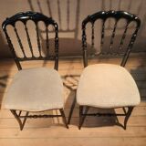 Pair of Napoleon III chairs