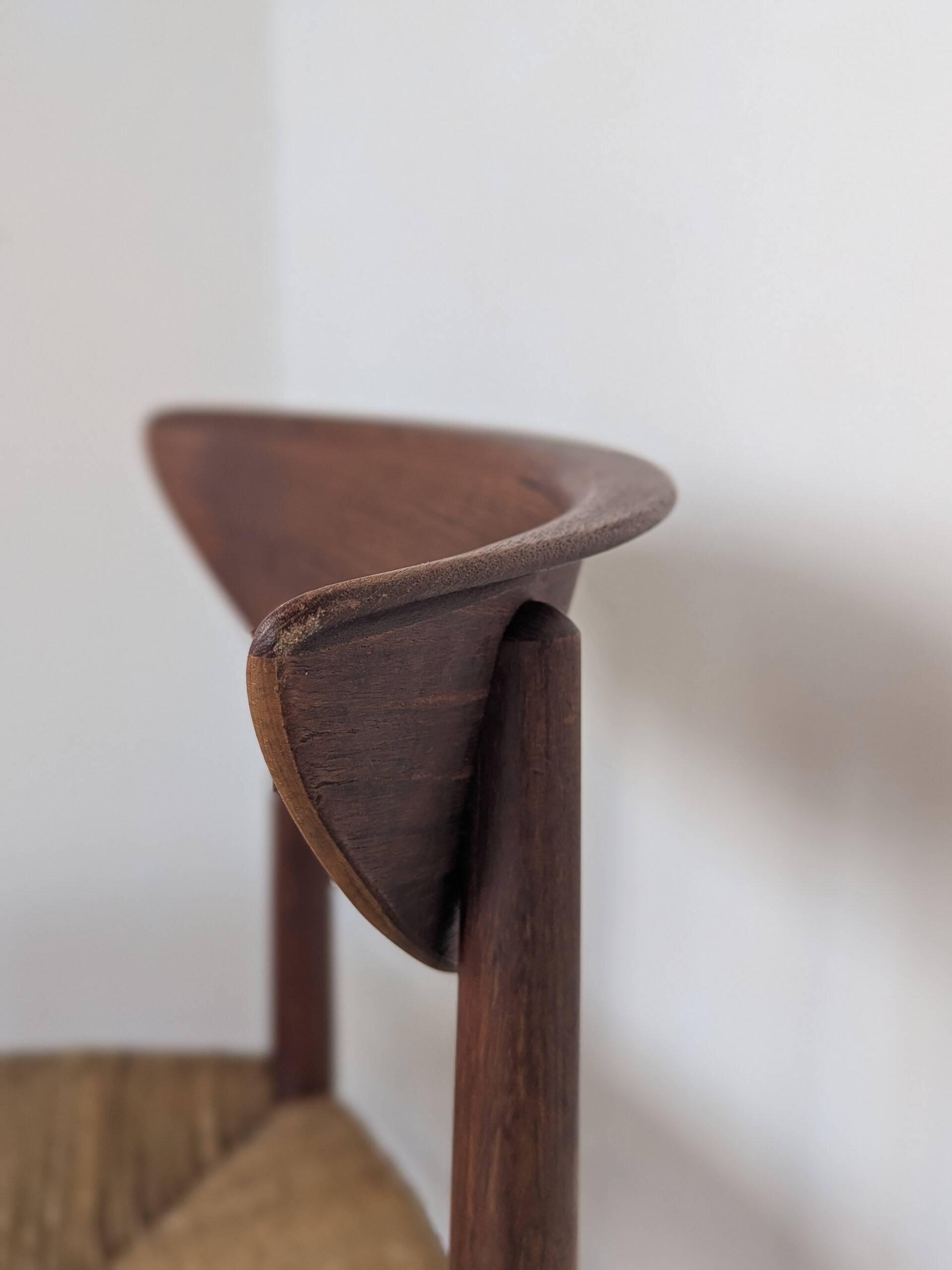 Teak and rope chair by Peter Hvidt and Orla Molgaard