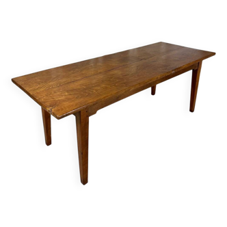 19th century beech farm table