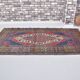 Red & Blue Oushak Rug sku A52