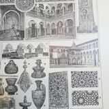 Lithograph on Arabic art from 1928