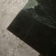 Table basse goutte en marbre verte Roche Bobbois 1970