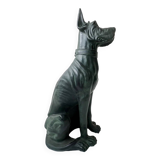 Chien en céramique