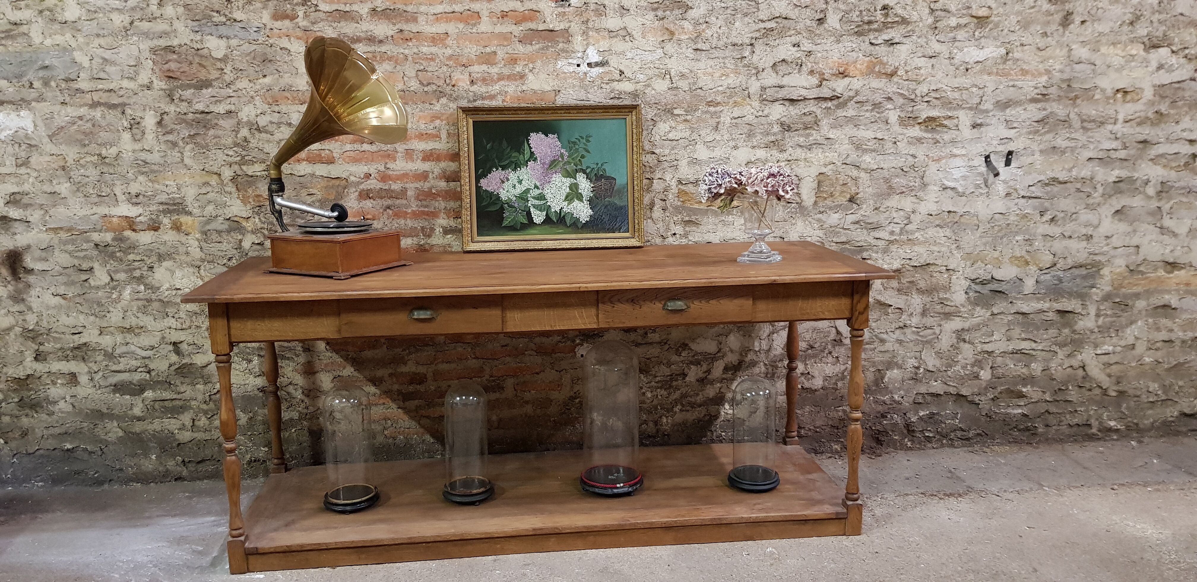 Furniture by trade, old draper's table