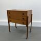 Wooden Sewing Cabinet, Horn Collection,Scandinavian 1960s