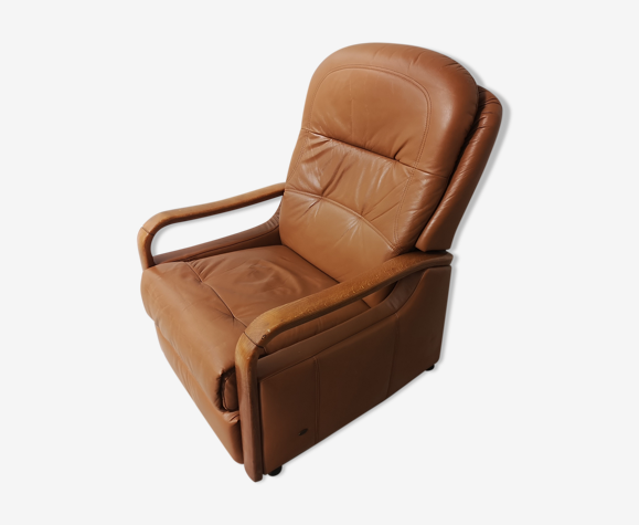 Mid Century Leather Lounge Chair, Mid Century Leather Recliner