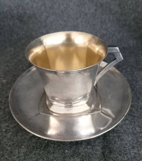 Art Deco dinner service set, 1935, designed by Sue and Mare