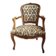 Louis XV style bergere armchair