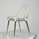 Chaise Caprice en cuir blanc Philippe Starck pour Cassina
