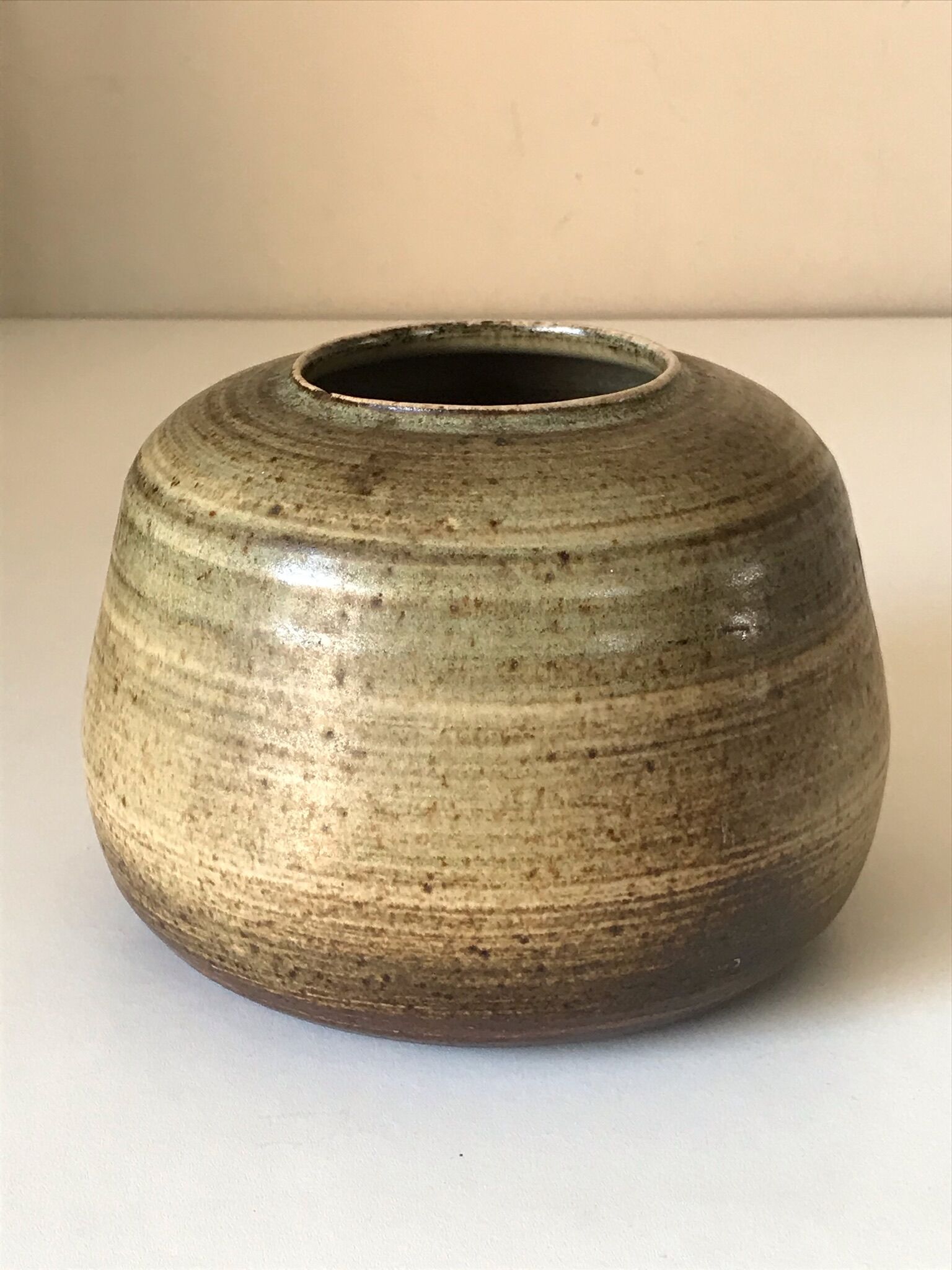 Vintage ceramic vase 60s