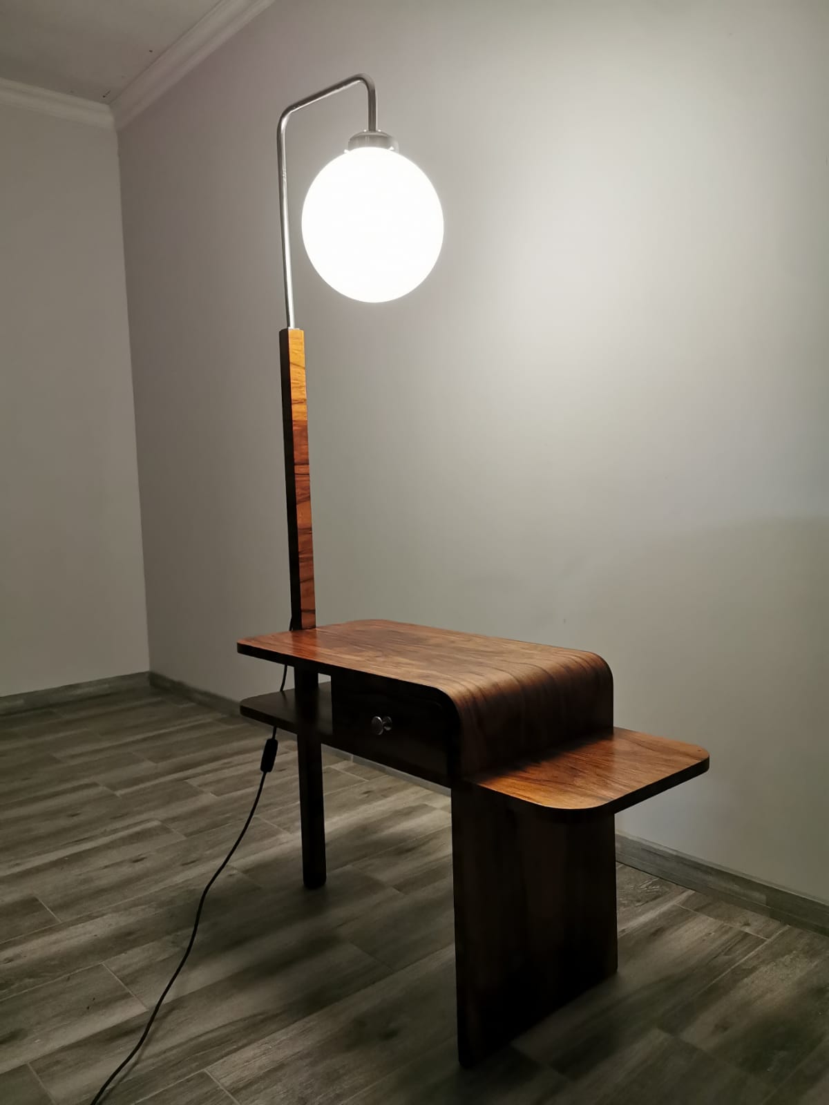 Floor Lamp by Jindrich Halabala, 1930's