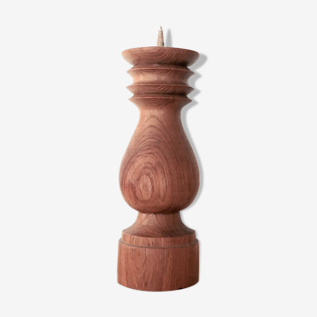 Wooden candle holder