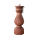 Wooden candle holder