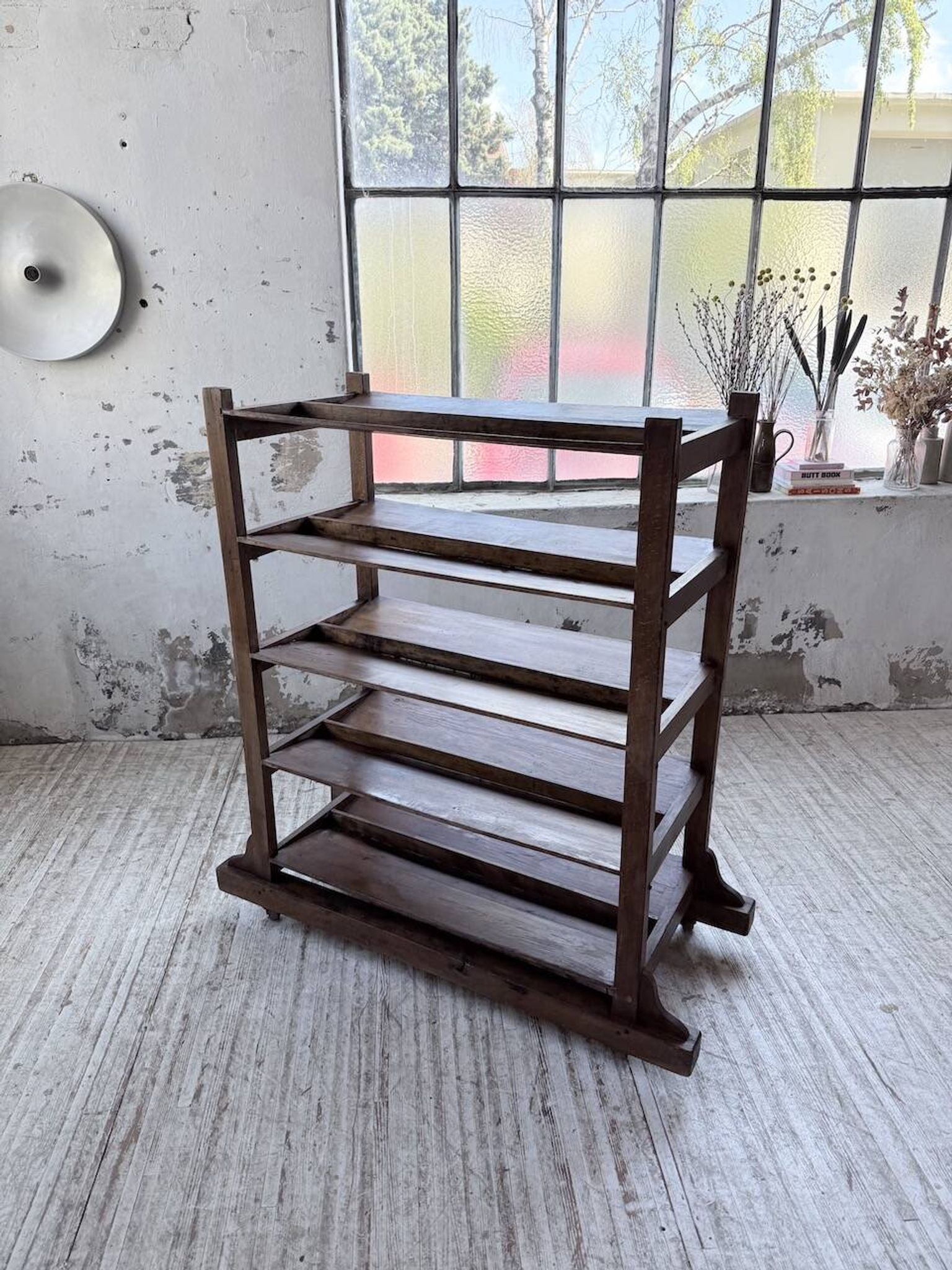 Old bakery shelf from the 1950s.
